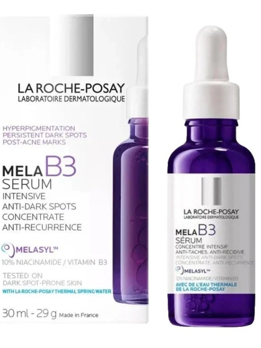 La Roche-Posay Mela B3 Intensive Anti-Dark Spot Correcting Serum 30ml 1oz NIB